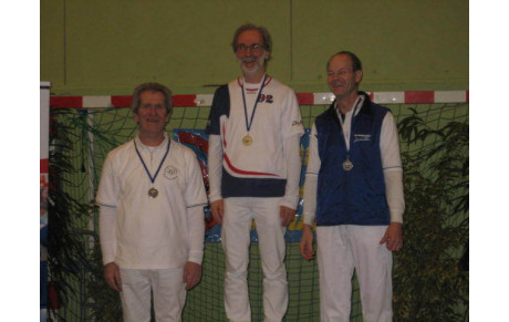 Hugues, Champion départemental Salle 2015